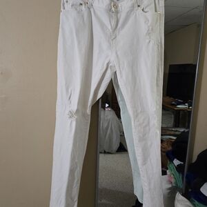 Michael Kors White Women Jeans